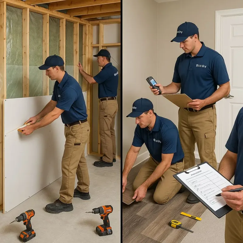 Repairs and Reconstruction process in Butte County, ID